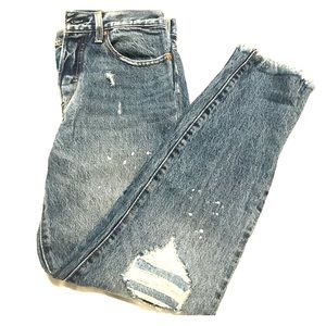 Levis 501 wedgie Jeans